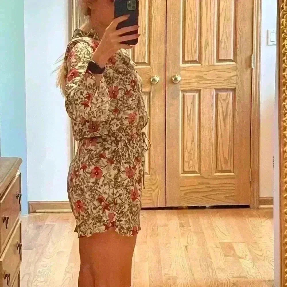 Jessica Simpson Multicolored Floral Romper - Picture 4 of 14